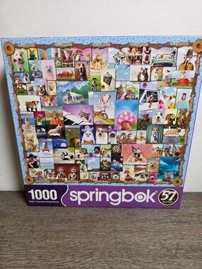Animal Quackers - 1000 Piece Jigsaw Puzzle by Springbok